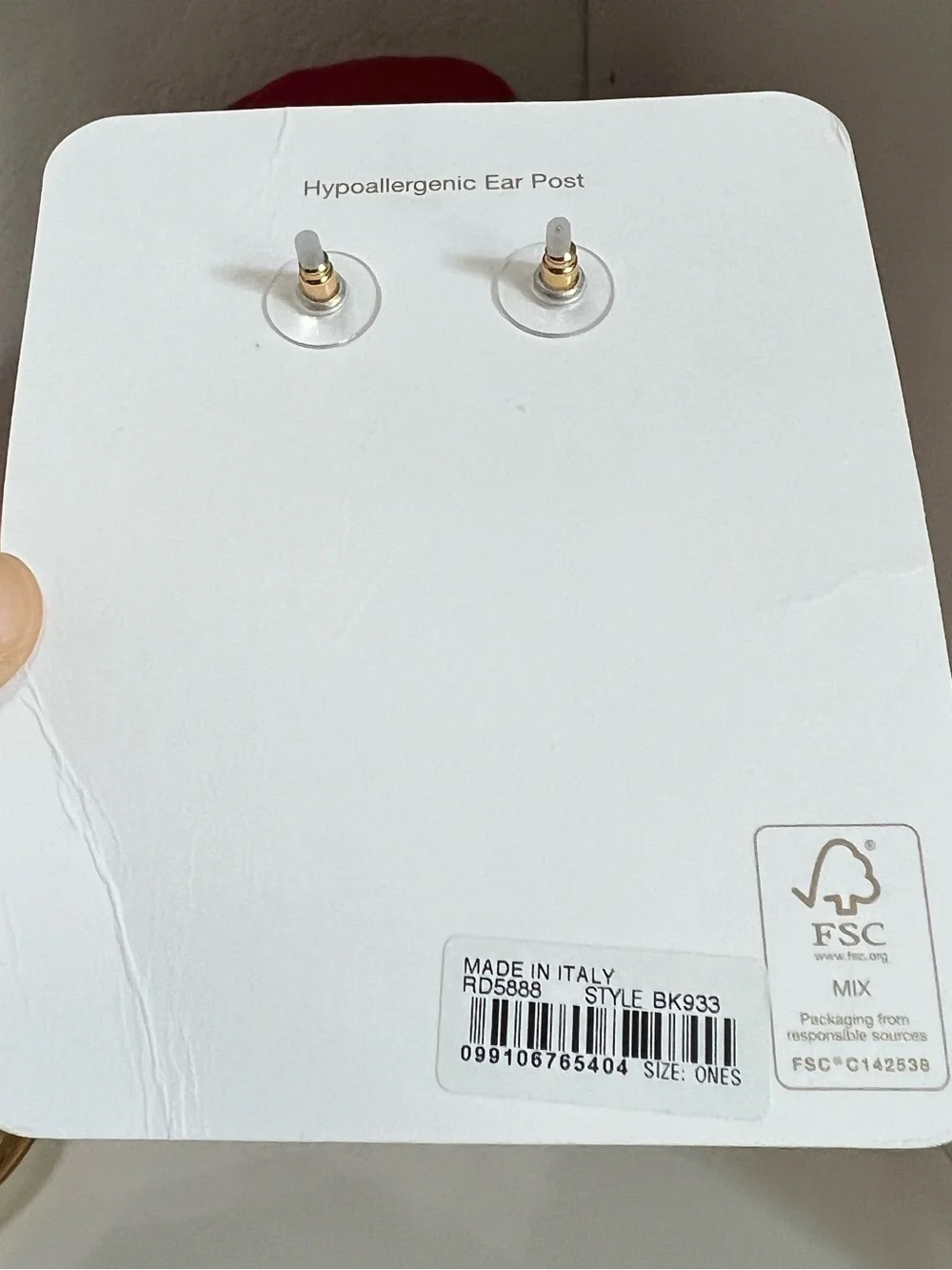 🩷NWT🩷 J.Crew Made-in-Italy faceted teardrop crystal earrings - Picture 5 of 8